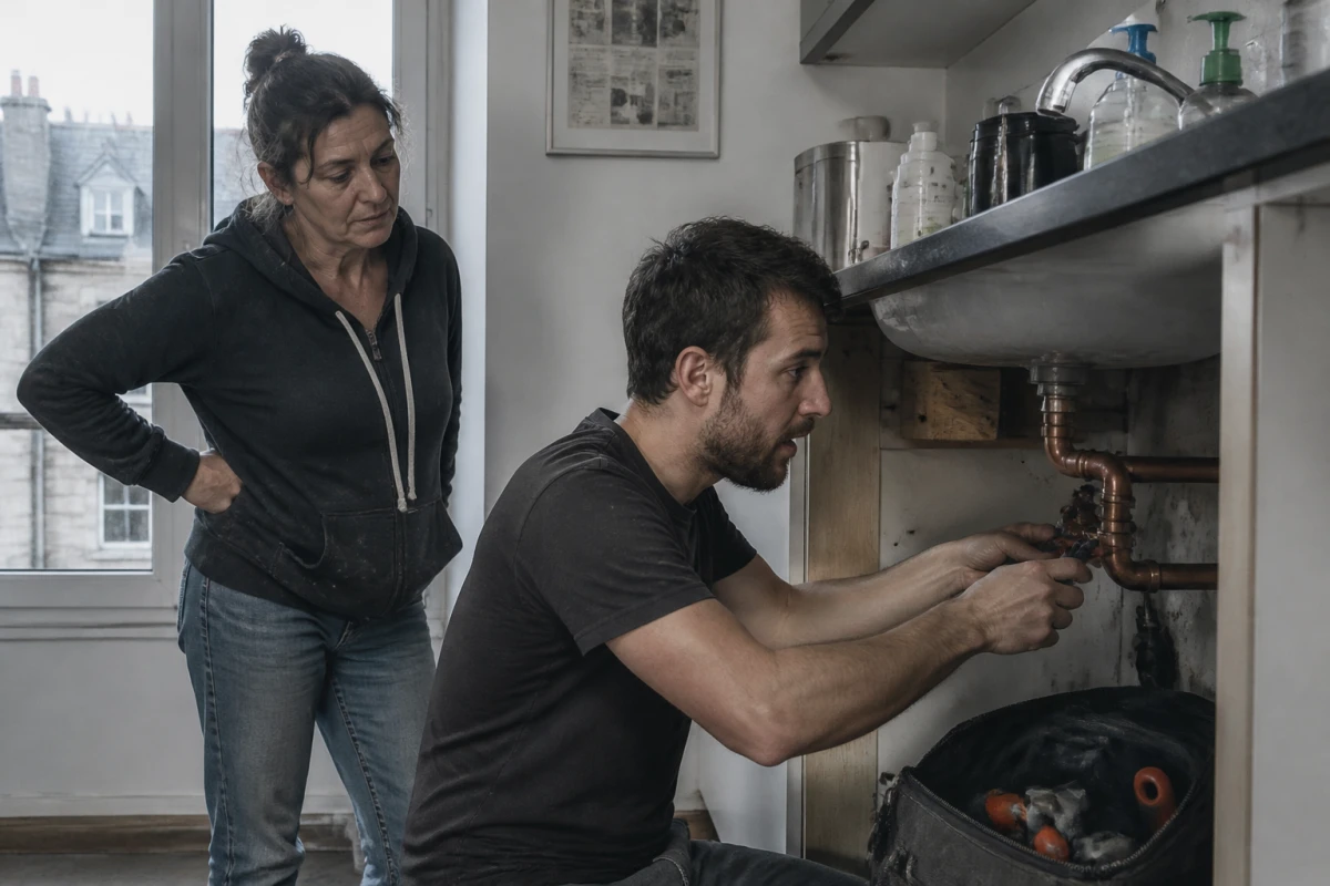Dépannage en urgence plomberie angers